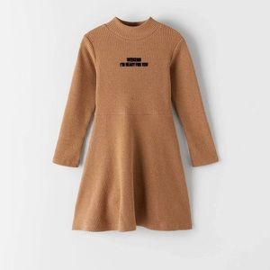 Zara kids long sleeved Dress